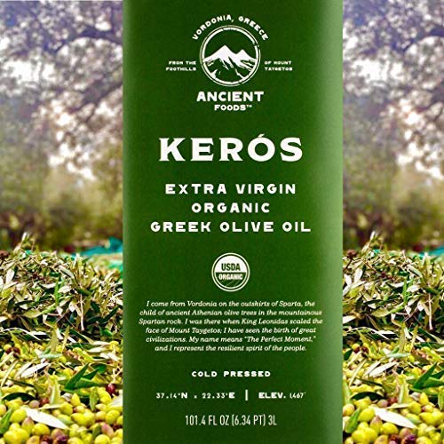 Ancient Foods – Organic Greek Extra Virgin Olive Oil - Fresh Har