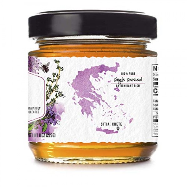 Ancient Foods – USDA Organic Greek Thyme Honey from Crete - Hone...