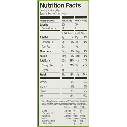 Ancient Harvest Pasta Penne Green Lentil 8 Ounce - Pack Of 6