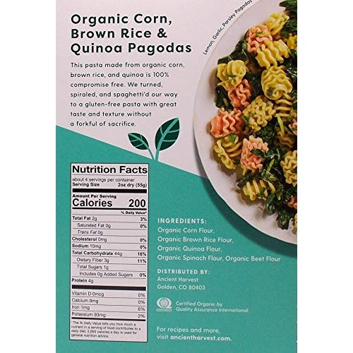 Ancient Harvest Organic Gluten-Free Corn Brown Rice Quinoa Blend