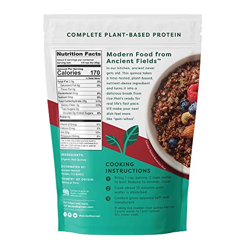 Ancient Harvest, Quinoa Inca Red, 12 Oz