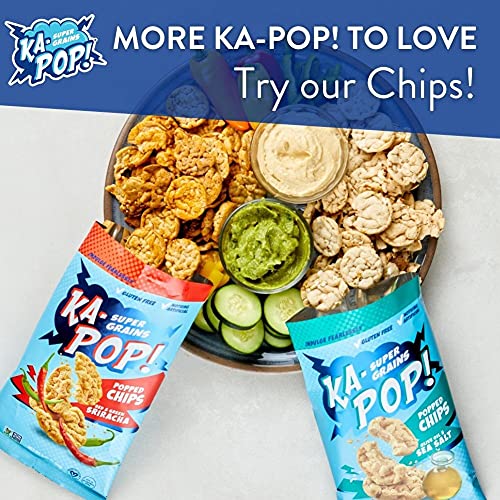 Ka-Pop! Ancient Grain Puffs, Dairy Free Cheddar 1Oz, Pack Of 24