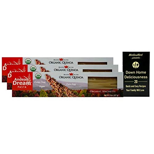 Andean Dream Organic Quinoa Pasta | Gluten Free | Spaghetti 8 O
