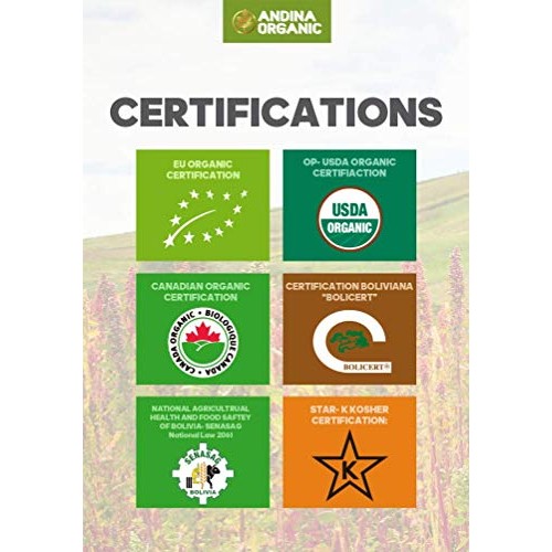 Andina Organic - Premium Gluten Free Quinoa Flour | Ideal for Gl...