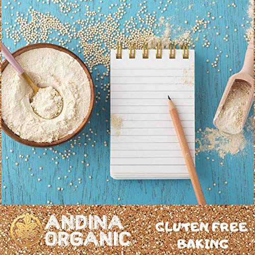 Andina Organic - Premium Gluten Free Quinoa Flour | Ideal for Gl...