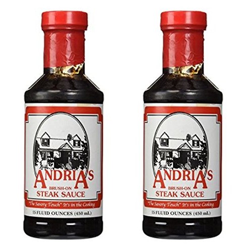 Andrias Steak Sauce 15 Oz Pack Of 2