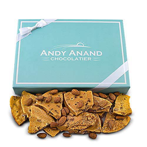Andy Anand Old Fashioned Handmade Almond Brittle Made With Real