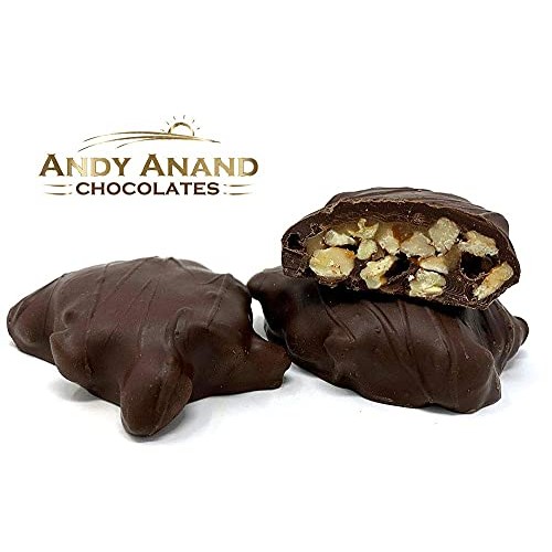 Andy Anand Sugar Free Belgian Chocolate Pecan Caramel Cluster Br
