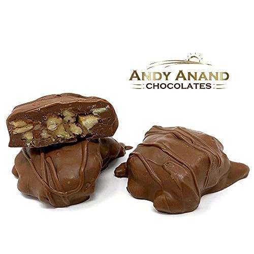 Andy Anand Sugar Free Belgian Chocolate Pecan Caramel Cluster Br