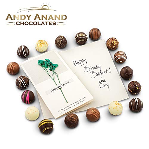 Andy Anand Truffles Delectable Variety Of 16 Handmade Artisan Tr
