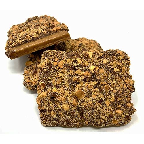 Andy Anand Old Fashioned Milk Chocolate English Toffee with Almo...