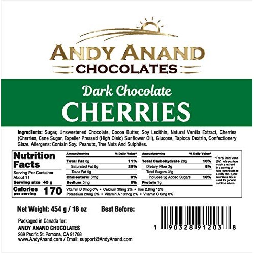 Andy Anand’S Chocolates With Plush Teddy Bear, Premium Cherries
