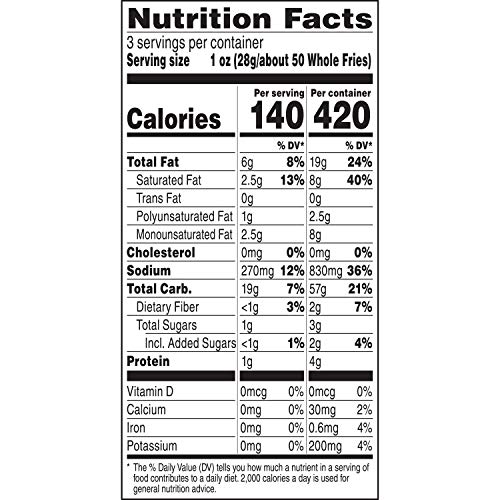 Andy Capps Cheddar Flavored Fries, 3 Oz, 12 Pack