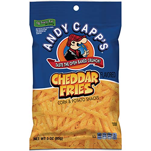 Andy Capps Cheddar Flavored Fries, 3 Oz, 12 Pack