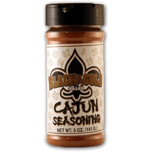 Andy Roos Black And Gold Cajun Seasoning, 5 Ounces