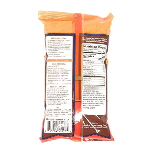 Andys Cajun Fish Breading Pack Of 3
