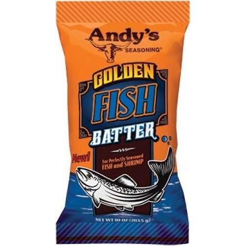 Andys Golden Fish Batter, 10 Ounces Pack Of 2