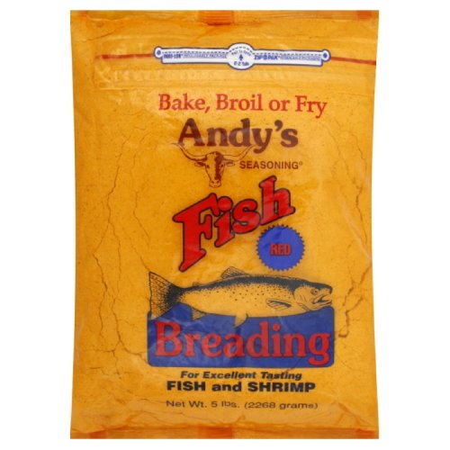 Andys Red Fish Breading, 5-Pounds