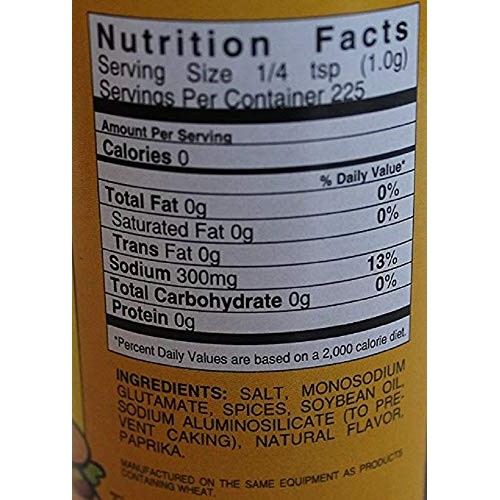 Andys Seasoned Salt, 8 Ounce