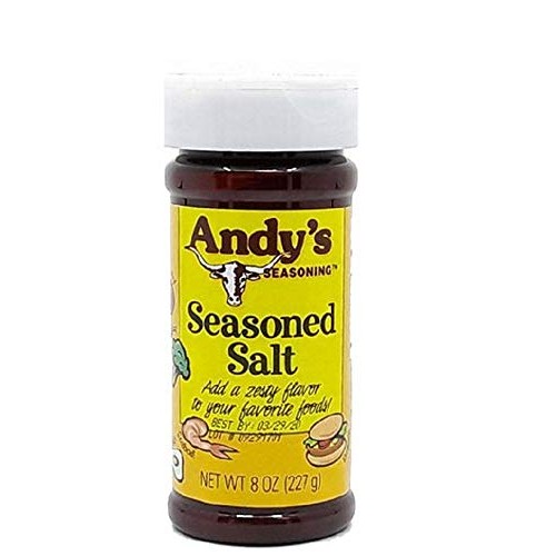 Andys Seasoned Salt, 8 Ounce