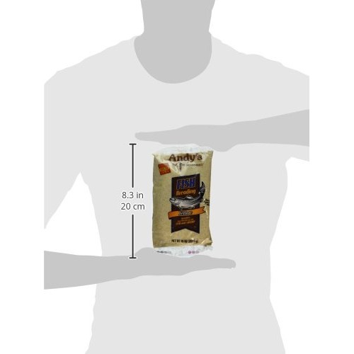 Andys Seasoning Yellow Fish Breading 10Ozpack Of 3