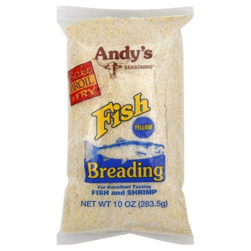 Andys Seasoning Yellow Fish Breading 10Ozpack Of 2