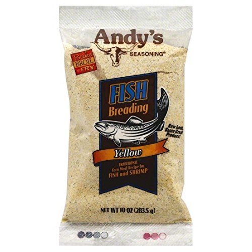Andys Seasoning, Yellow Fish Breading For Excellent Tasting Fis