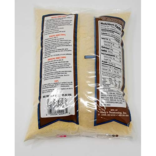 Andys Yellow Fish Breading, 5-Pounds