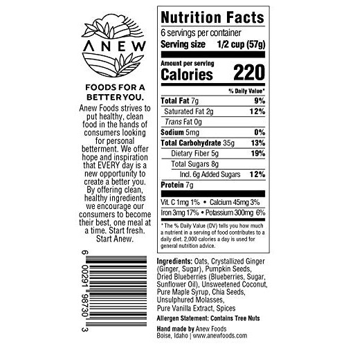 Anew 3 Packs Blueberry Ginger