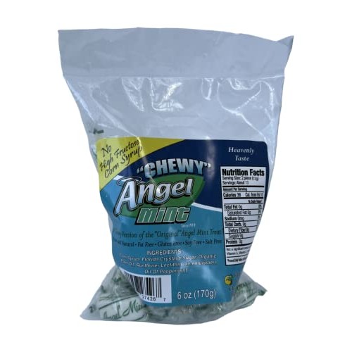 ANGEL MINT Chewy Angel Mint Candy, 6 OZ