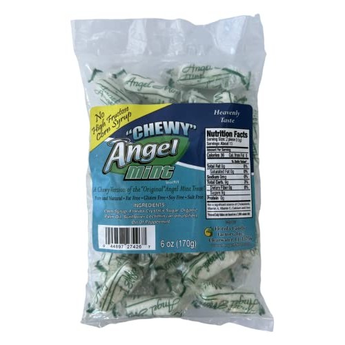 ANGEL MINT Chewy Angel Mint Candy, 6 OZ