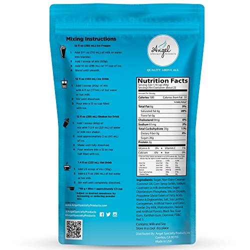 Sakura Latte Blended Crème By Angel Specialty Products [2 Lb] [2