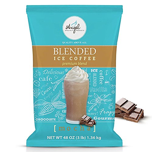 Mocha Blended Ice Coffee Mix By Angel Specialty Products [3 Lb]