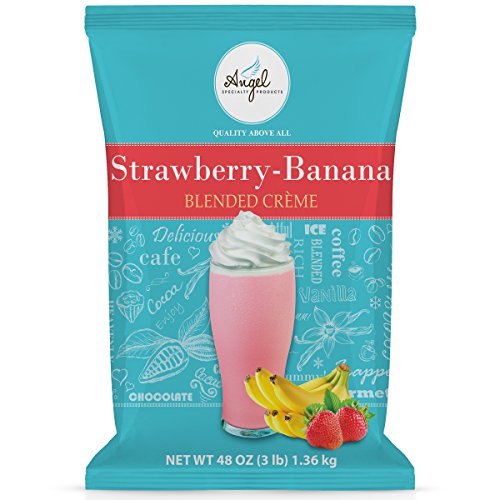 Strawberry Banana Blended Crème Mix By Angel Specialty Products