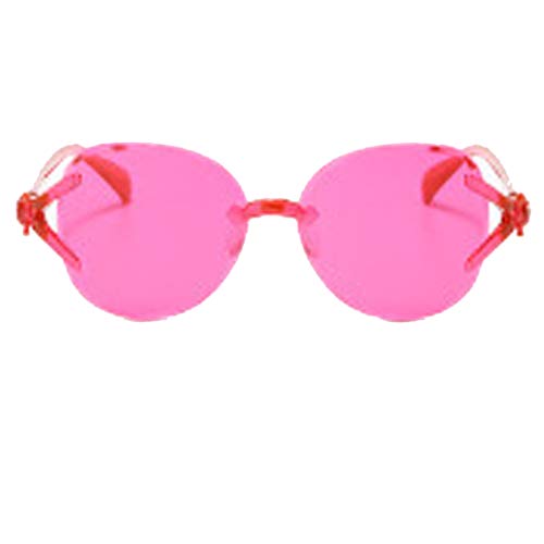 Fox Frameless One Piece Sunglasses Candy Color Ocean Piece One P