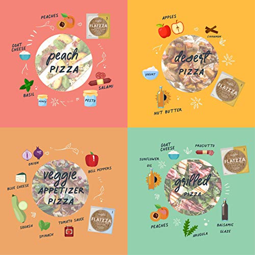 Angelic Bakehouse Flatzza Buddy Pack – 10 Ounce - Sprouted 7-Gra