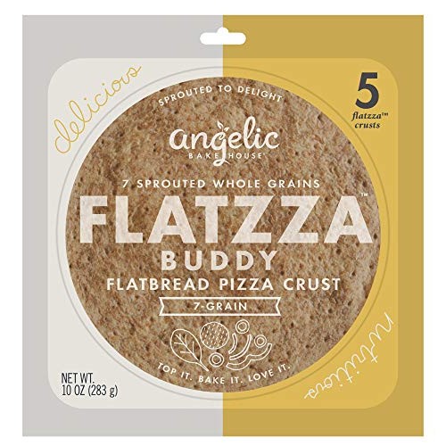 Angelic Bakehouse Flatzza Buddy Pack – 10 Ounce - Sprouted 7-Gra