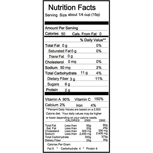 Dried Vegetable Blend, 2.5 Lb Bag