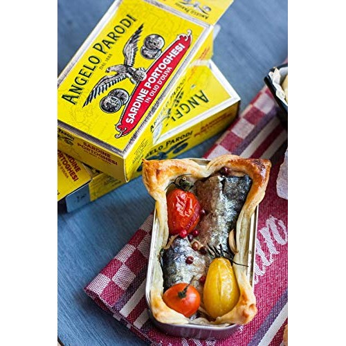 Angelo Parodi Portuguese Sardines In Pure Olive Oil | 4 Pack | I