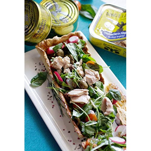 Angelo Parodi Solid Yellowfin Tuna In Olive Oil | 4 Pack | Impor