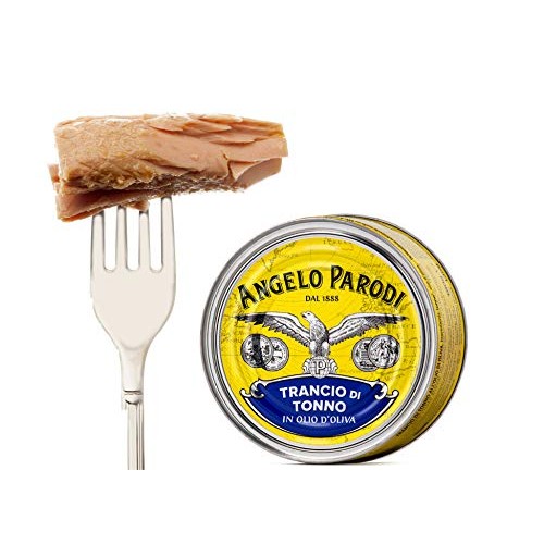 Angelo Parodi Solid Yellowfin Tuna In Olive Oil | 4 Pack | Impor