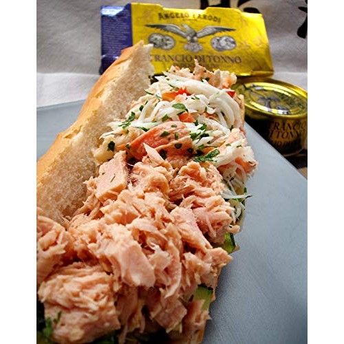 Angelo Parodi Solid Yellowfin Tuna In Olive Oil | 4 Pack | Impor