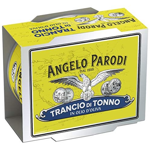 Angelo Parodi Solid Yellowfin Tuna In Olive Oil | 4 Pack | Impor