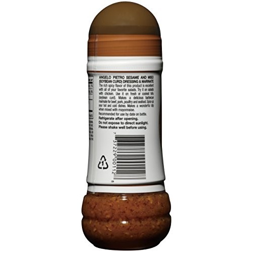 Angelo Pietro Dressing, Sesame And Miso, 9.3-Ounce