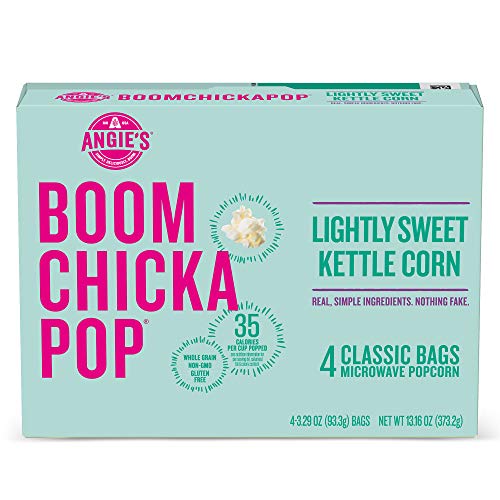 Angies BOOMCHICKAPOP Lightly Sweet Kettle Corn Microwave Popcor...