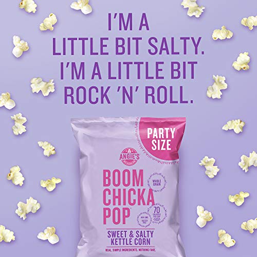 Angies BOOMCHICKAPOP Sweet and Salty Kettle Corn Popcorn, Glute...