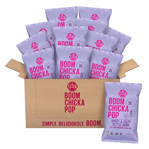 Angies Boomchickapop Sweet &Amp; Salty Kettle Corn Popcorn, 7 Ounce