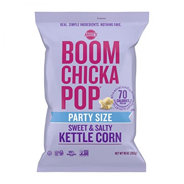 Angies BOOMCHICKAPOP Sweet and Salty Kettle Corn Popcorn, Glute...