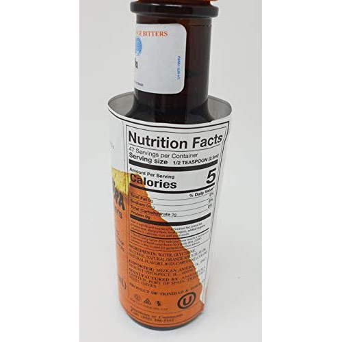 Angostura Aromatic Bitters And Orange Bitters 4 Fl. Oz. Set.