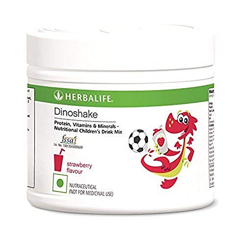 Herballife Dinoshake Strawberry Flavour 200 Gram For Kidz Nutrio